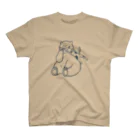 HARISEN CATの鮭に夢中　濃い色ver. Regular Fit T-Shirt