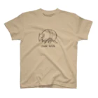 minatoriのミツオビアルマジロ スタンダードTシャツ