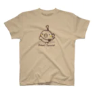 Piyocoloreのコトリ侍 スタンダードTシャツ