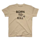 stereovisionのBORN TO KiLL（生来必殺）とピースマーク Regular Fit T-Shirt