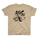 Hiroya_artsのたてがみ銃の馬 Regular Fit T-Shirt