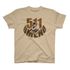 うめのの511！うめのTシャツコーヒープリント Regular Fit T-Shirt