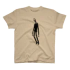 月が輝くこんな夜にのThe Slender Man スタンダードTシャツ