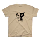 裏ひぐちのI❤︎DOG&CAT スタンダードTシャツ