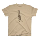 segasworksのミーアキャット（ペン画） Regular Fit T-Shirt