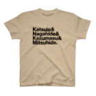 KAWAGOE GRAPHICSの織田四天王 スタンダードTシャツ