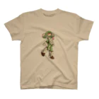 めめ郎のお花ぬいぐるみ人_背景なし Regular Fit T-Shirt