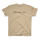 ６畳エアラインのthinkin,sinkin,singin スタンダードTシャツ