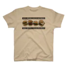 メシテロタイプ（飯テロTシャツブランド）のハンバーガーズ スタンダードTシャツ