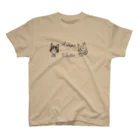 N-huluのまりもandちゃろ スタンダードTシャツ