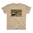 YS VINTAGE WORKSのNY Harper's 1898 ネコ2匹 スタンダードTシャツ