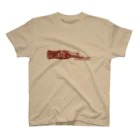 Blah アンテナショップのWokeコーラボトル：ブリックレッド Regular Fit T-Shirt