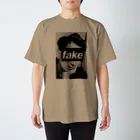 onechan1977の太宰治　fake スタンダードTシャツ