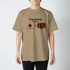 木村昇吾を応援しよう！のスリランカと日本の架け橋　クリケット日本代表木村昇吾 スタンダードTシャツ