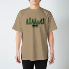 SAUNA ZOMBIESのSAUNA ZOMBIES - GREEN SPARMY MEN - Regular Fit T-Shirt