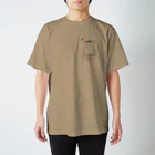 指定就労継続支援Ｂ型事業所ハッピーワークのふくろう　ハッピーワーク Regular Fit T-Shirt