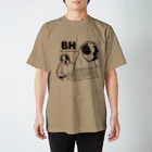 どむの下っ歯のBUHI 自転車に乗って… スタンダードTシャツ