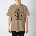 muneji_origamiのCLIMB BEAR（フロントプリント） Regular Fit T-Shirt