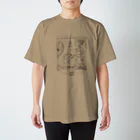 Chelsea Chiyocoのschlaf gut スタンダードTシャツ