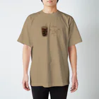 そらまめのカフェイン　アイスコーヒーバージョン Regular Fit T-Shirt