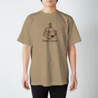 Piyocoloreのコトリ侍 スタンダードTシャツ