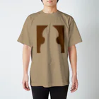 Music itemsのコントラバス(茶) Regular Fit T-Shirt