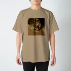 薔薇色（の）えがお恐怖症のキャットオンザストリート スタンダードTシャツ