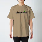 SFCRのたぬきつね 黒字 スタンダードTシャツ