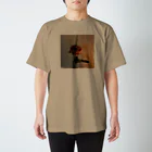 朝の最後の薔薇 Regular Fit T-Shirt