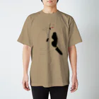 小鳥と映画館の落ちてるネコ Regular Fit T-Shirt