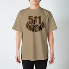 うめのの511！うめのTシャツコーヒープリント スタンダードTシャツ