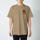 883ka75のたき火 Regular Fit T-Shirt