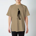 月が輝くこんな夜にのThe Slender Man スタンダードTシャツ