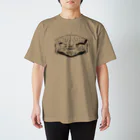 ハマダ豆丸:mmmrの🥟猫の喧嘩🥟 Regular Fit T-Shirt