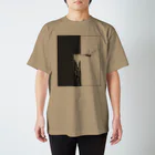 Sinshoku（シンショク）のCUT -BLACK- スタンダードTシャツ