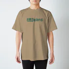 BeansショップのBeans北欧風ブルーロゴ Regular Fit T-Shirt