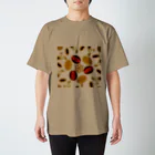pastelia　shopの秋のアーモンド収穫祭‥Almond harvest festival Regular Fit T-Shirt