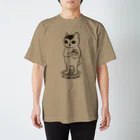 カレーゴハンナー  CURRYGOHANNERのNO LOOK FEEDING(ノールック餌やり) Regular Fit T-Shirt