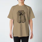 segasworksのwombat(ペン画） スタンダードTシャツ