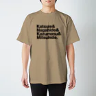 KAWAGOE GRAPHICSの織田四天王 スタンダードTシャツ