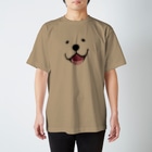 Dog Drawer Drawn by Dogの犬らしきもの Regular Fit T-Shirt