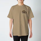 RADsNaccの両面(茶)RADsNacc透過 Regular Fit T-Shirt