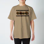 メシテロタイプ（飯テロTシャツブランド）のハンバーガーズ スタンダードTシャツ