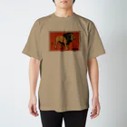 YS VINTAGE WORKSのロシア　オレンジ・ライオン Regular Fit T-Shirt