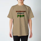 FabLab SENDAI - FLATのHARDWARE START POP スタンダードTシャツ