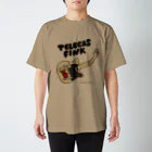 バンズオリジナルのトムとザ・ギターズ　テレキャスフィンク Regular Fit T-Shirt