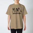 井戸端商店のぱんとらうさぎ スタンダードTシャツ