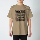 DEDE & NONOのねこがみてるよ。 Regular Fit T-Shirt