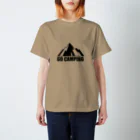 id-linkのアウトドア、登りたくなる山 Regular Fit T-Shirt
