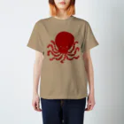 たここ（octopus）のたここ スタンダードTシャツ